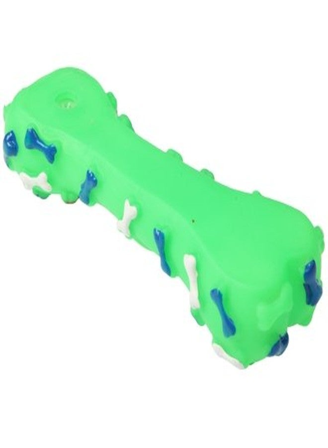 Pups&Pets ألعاب بلاستيكية تفاعلية ملونة على شكل عظمة تصدر صوتاً عند الضغط عليها، من إنتاج Pups&Pets، غير سامة، مزودة بصافرة، مناسبة للكلاب والجراء والقطط. - Image 2